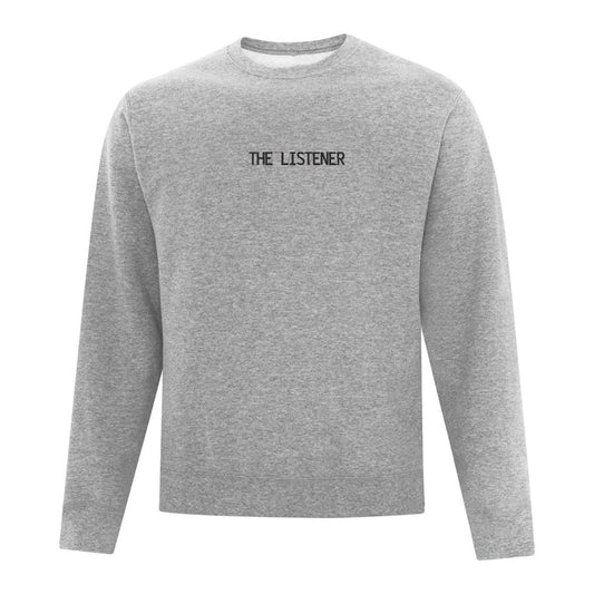T-shirt col rond brodé « The Listener »