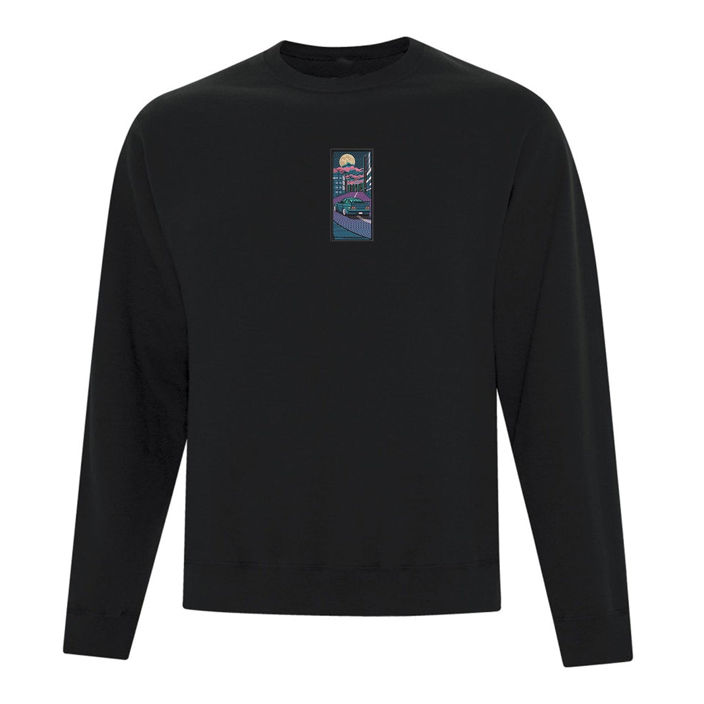 Crewneck Nuit au Japon brodé