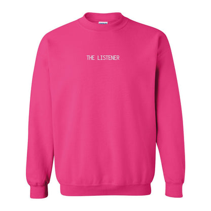 Crewneck "The Listener" brodé