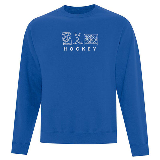 Crewneck « Hockey » brodé