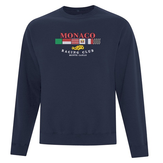 Sweat ras du cou brodé "Monaco"🔥