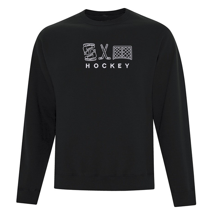 Crewneck "Hockey" brodé