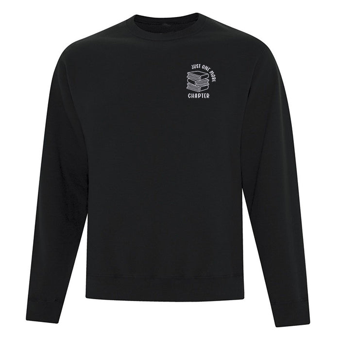Sweat ras du cou brodé « One More Chapter »