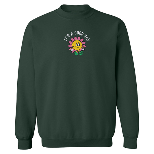 Crewneck brodé « It's a Good Day »