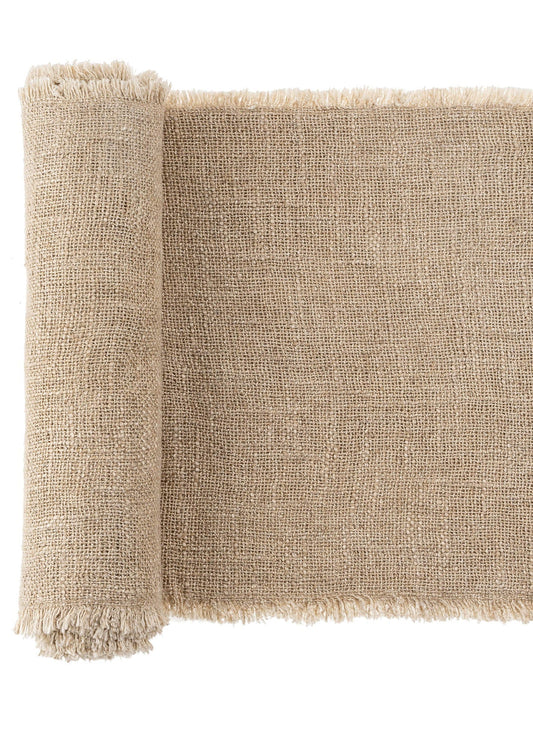 Culver Woven Table Runner – Linen