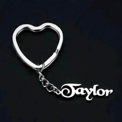 Custom Name Keychains Personalized Monogram Initial Key Chain With Name Engraved Letter for Women Men Jewelry Bag Charm