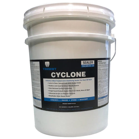 Scellant Trident Cyclone | Scellant au fini mat + Stabilisateur de joints | 5 gallons