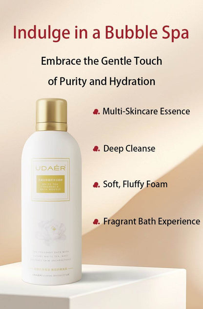 UDAER Cream Bubble Bath Hydrating Shower Gel Gentle Cleansing Body Wash