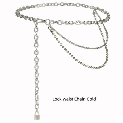 Fashion Multi-layer Punk Chain Body Chains