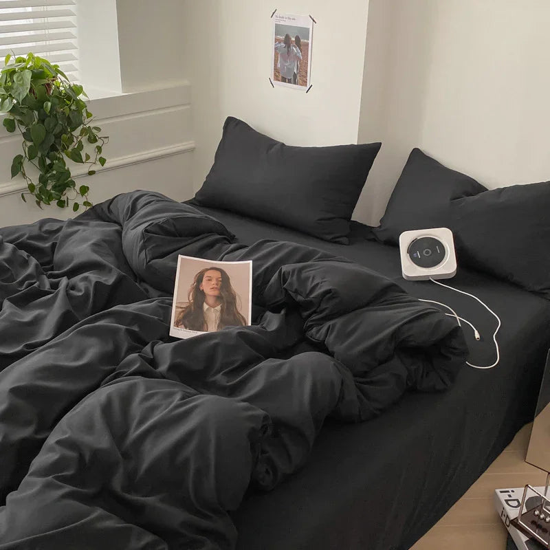 Four-piece Cotton Bed Sheet Duvet Cover Duvet Cover Bedding