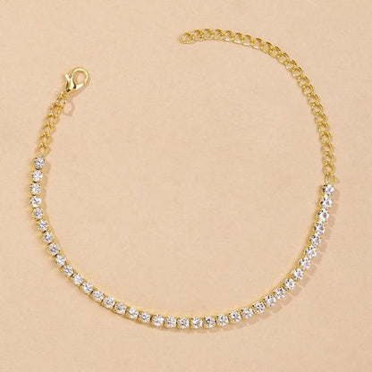 Rhinestone Anklet