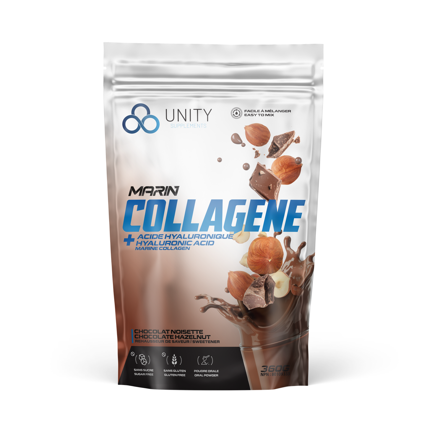 Unity Chocolate Collagen for Radiant Skin & Joint Health