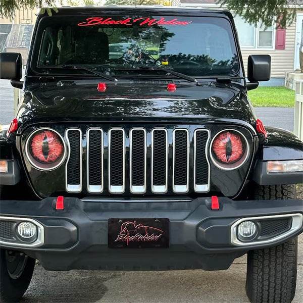 Car Headlight Decal Sticker