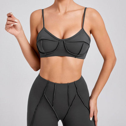 Soutien-gorge de sport maintien élevé pour la salle de sport, le yoga et l'exercice