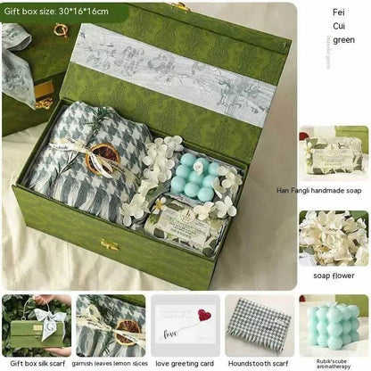 Gift Gift For Girlfriend Niche Winter Scarf Gift Box