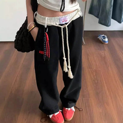 Sweatpant Women – High Waist Japanese & Korean Casual Pants