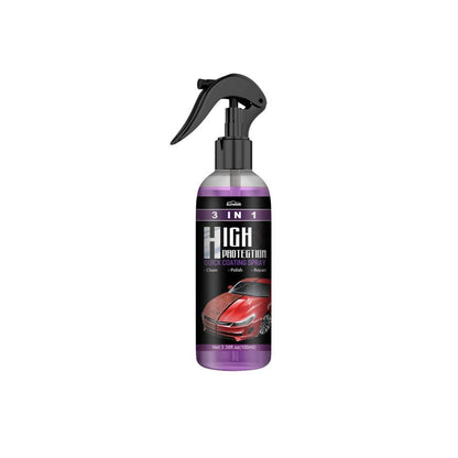 RAYHONG 3-in-1 High Protection Car Coating Spray - TikTok-Trending DIY Paint Protection - Quick Color Change, Cleaning & Shine - Universal For All Vehicles
