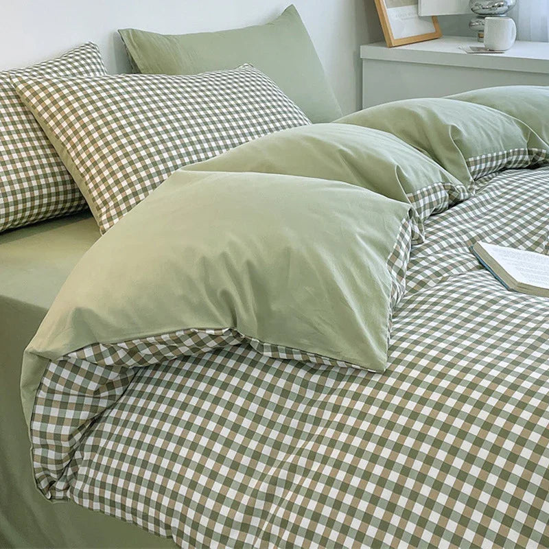 Pure Cotton Class A Four-piece Quilt Cover Household Pure Cotton Bed Sheet Duvet Cover