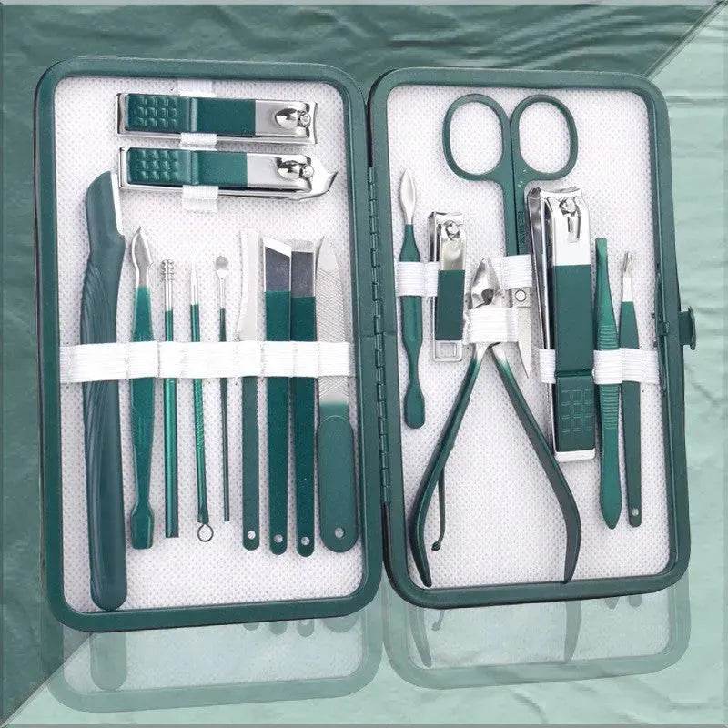 Pedicure Knife Nail Clippers Set Box Manicure Implement Nail Clippers Set