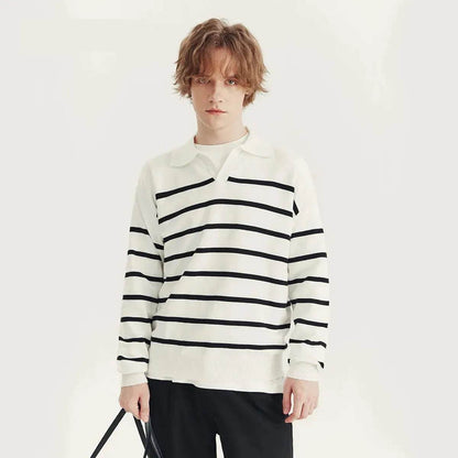 High School Teens Casual Pullover tops sweater for men