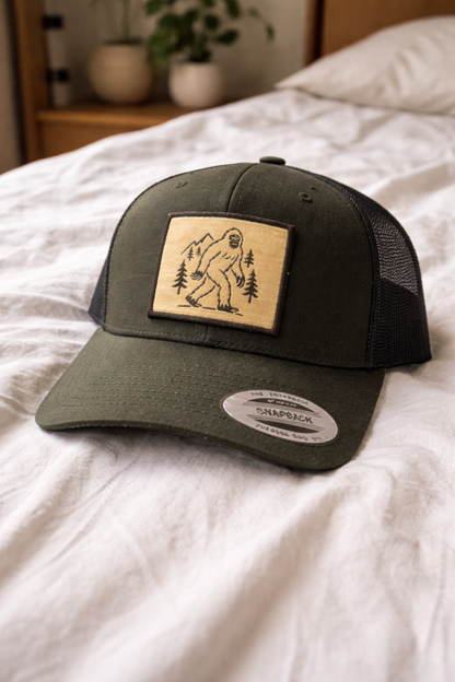 Chapeau Premium Sasquatch Créature Mythique Humour Collectif