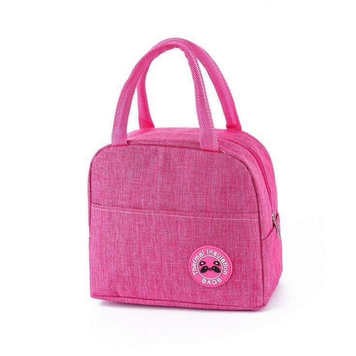 Portable Fashion Insulated Work Lunch Bag for Women