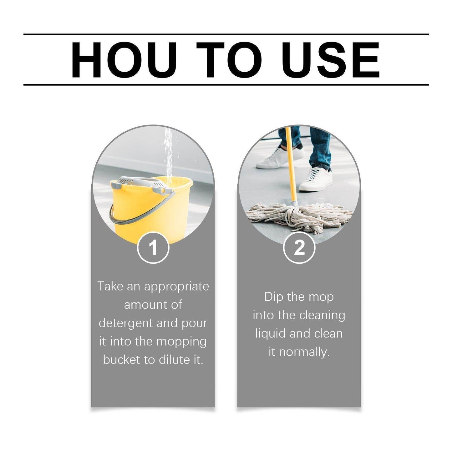 Jiekehao Mop Cleaning Daily Maintenance Renovation Cleaner Suitable For Solid Wood Floor Tiles