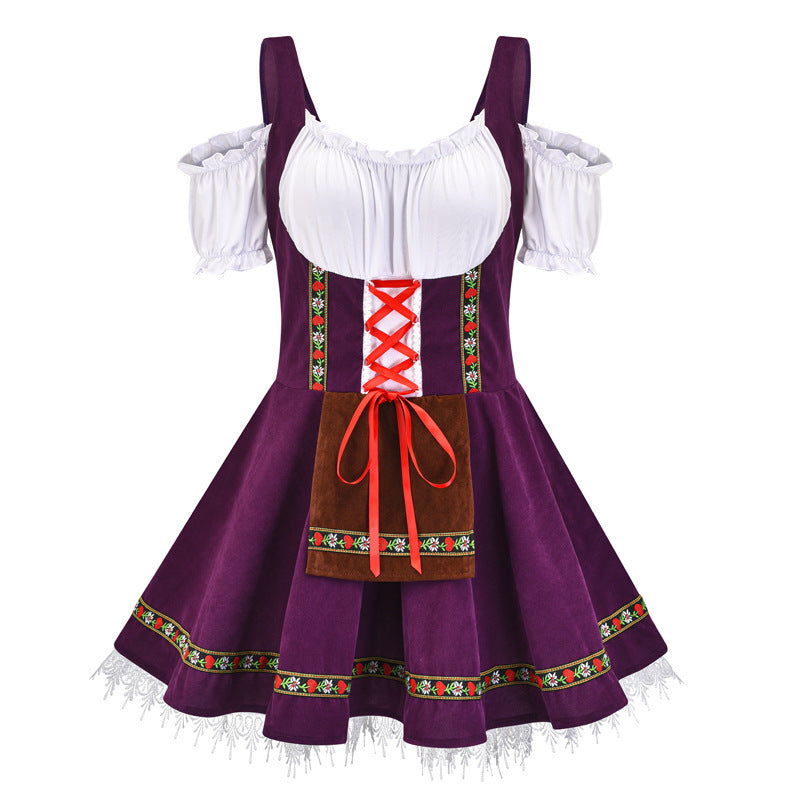 Women’s Beer Festival Costume – Oktoberfest-Inspired Performance Outfit & Party Dress