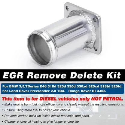 Automobile Modification Exhaust Gas Circulation Removal Pipe