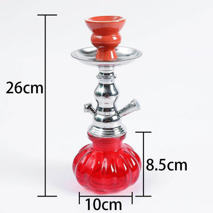 Small Size Iron Single And Double Pipe Hookah Suit