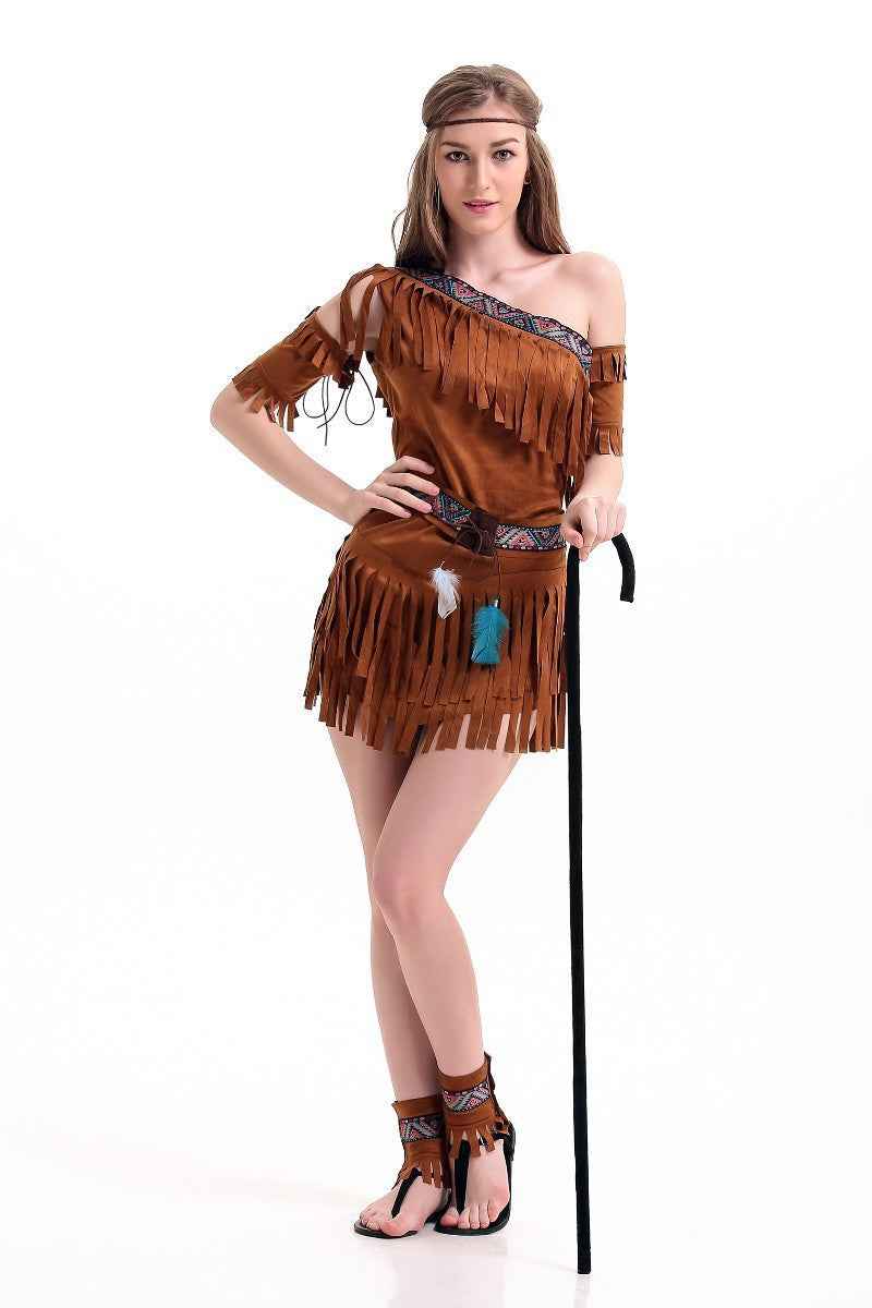 Halloween Cosplay Jumpsuit Outfit – Adult Women Costume Set with Accessories