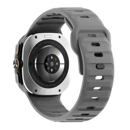 Sport Style Watch Ultra Wave Reverse Buckle Silicone  Strap