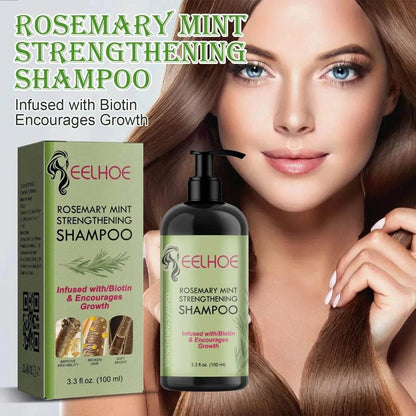 EELHOE Rosemary Mint Strengthening and Growth Shampoo Biotin Infused