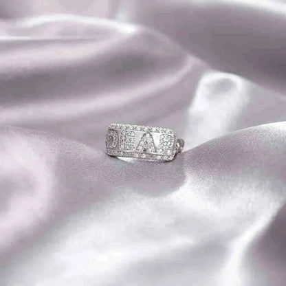 Niche Opening Adjustable Non-fading Cross Ring