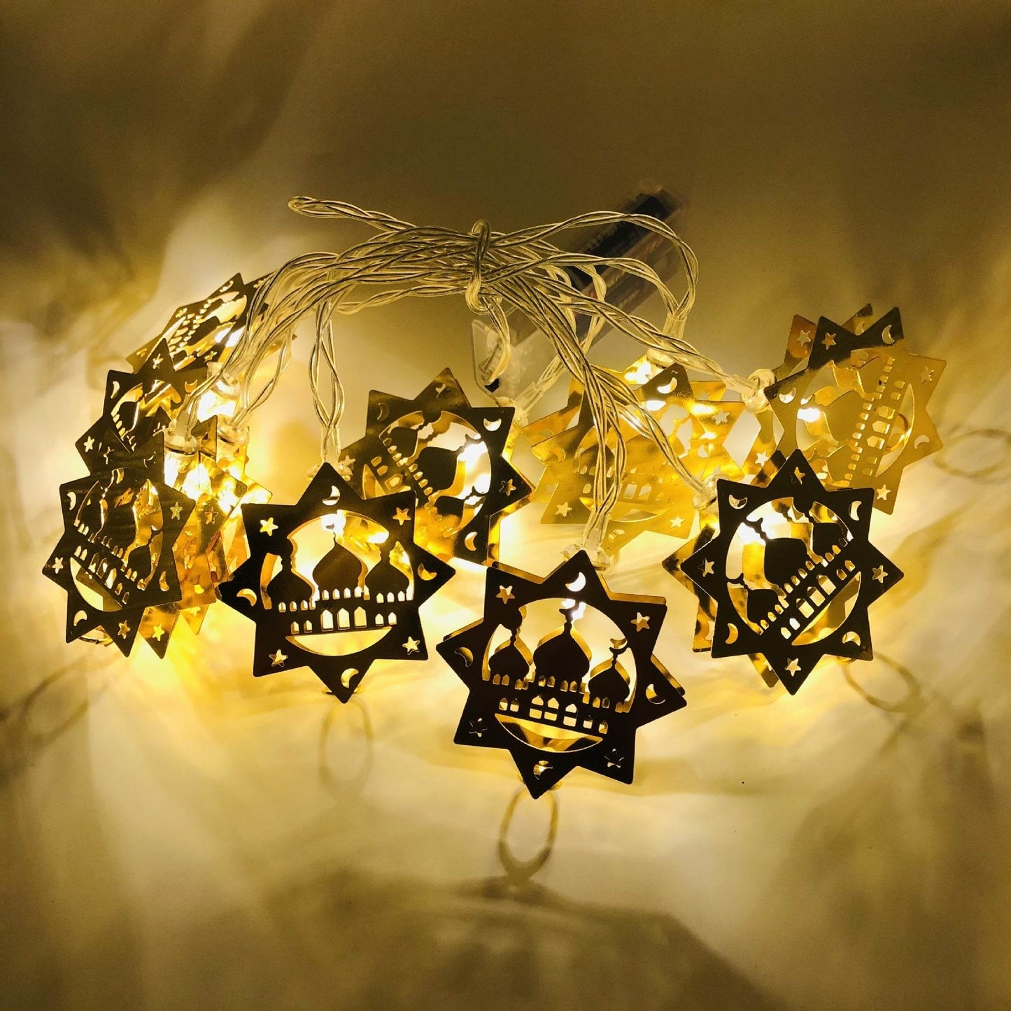 Ramadan Decoration For Diwali Festival Of Eurban Eid Mubarak String Light