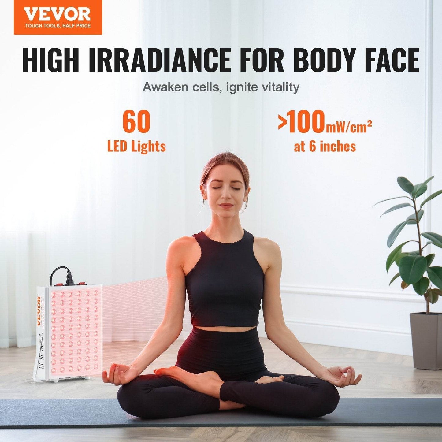 3 modes Light Therapy Lamp Infrared LED Light Yoga Therapy Light