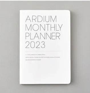 Date Type Monthly Planner Calendar
