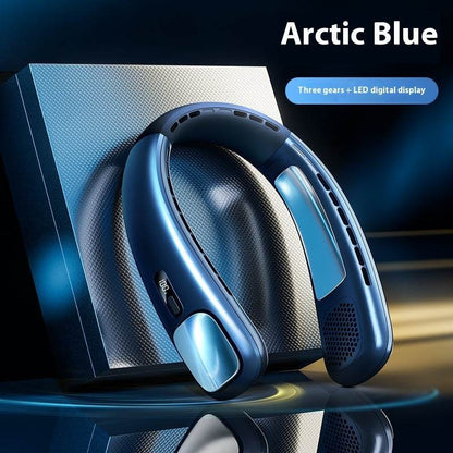 Super cool Rechargeable Bladeless Halter Neck Fan