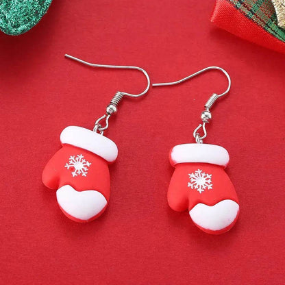 Creative Cartoon Christmas Earrings Fashion