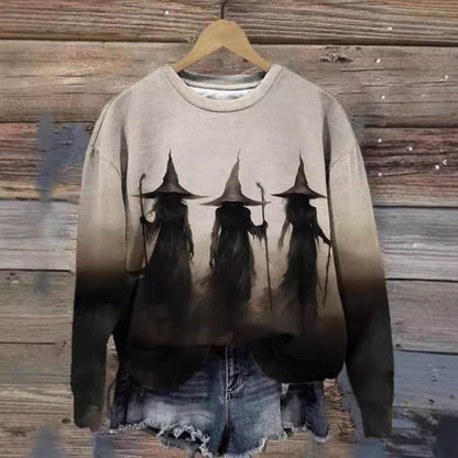 Halloween Horror Funny Women's Sweater 3D Printing