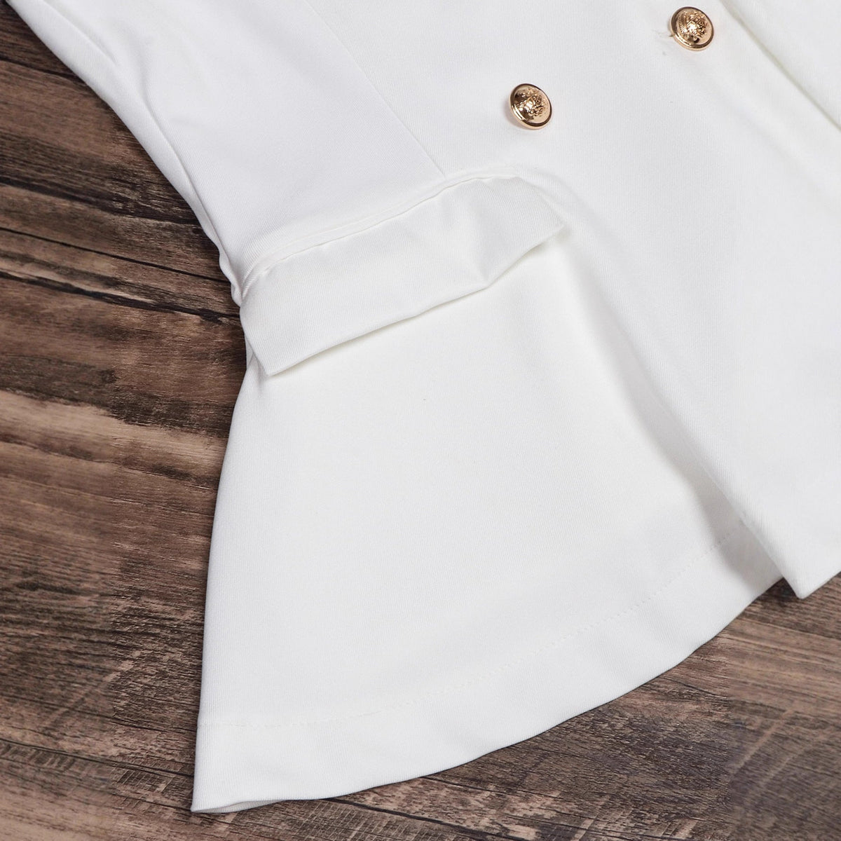 Women's High-End Double-Breasted Cropped Blazer