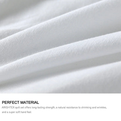 3-piece Set Of Simple And Fresh Blue And White Floral Duvet Cover, Polyester Bedroom Decoration Bedding Set Twin Full Queen King Size