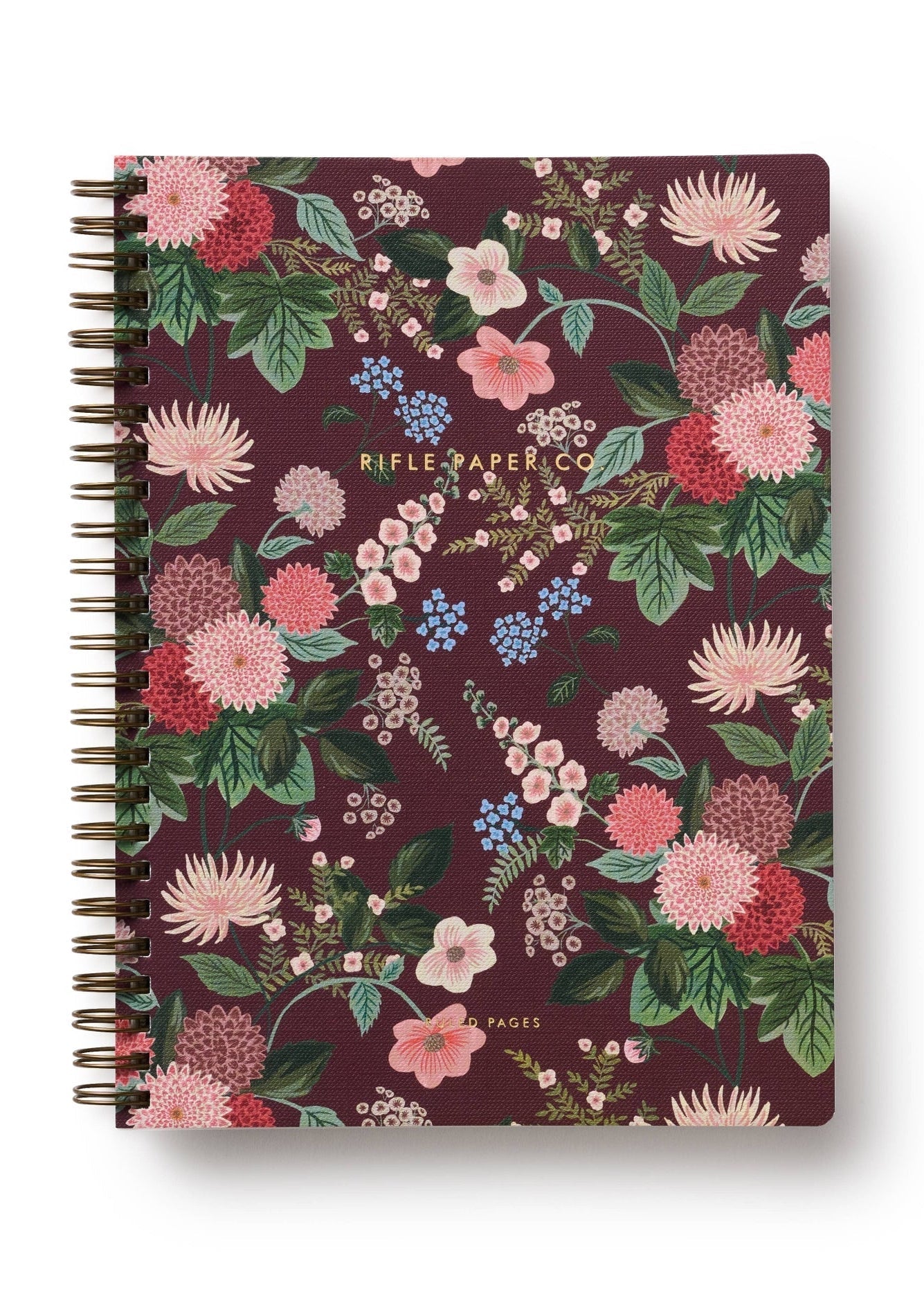 Dahlia Spiral Notebook
