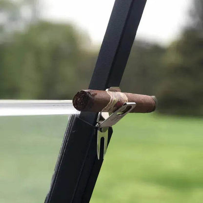 Support à cigares métallique pour voiturettes de golf