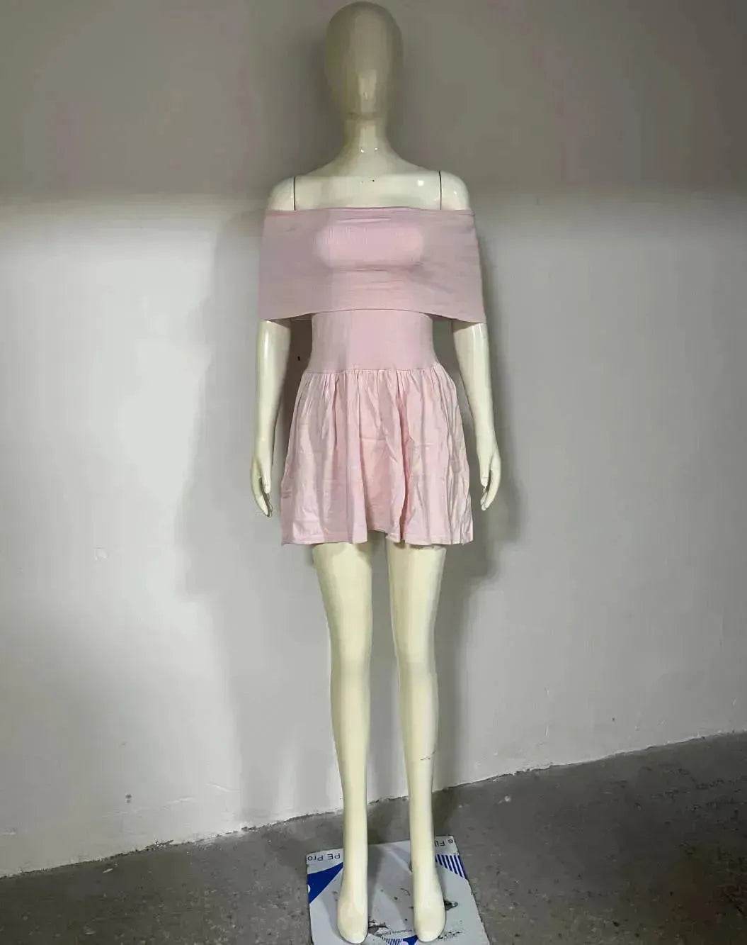 Robe patineuse mini asymétrique pour femmes, style européen et américain, pour les vacances à la plage, les soirées cocktail
