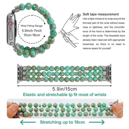 Beaded Bracelet Smart Phone Watch Strap for women