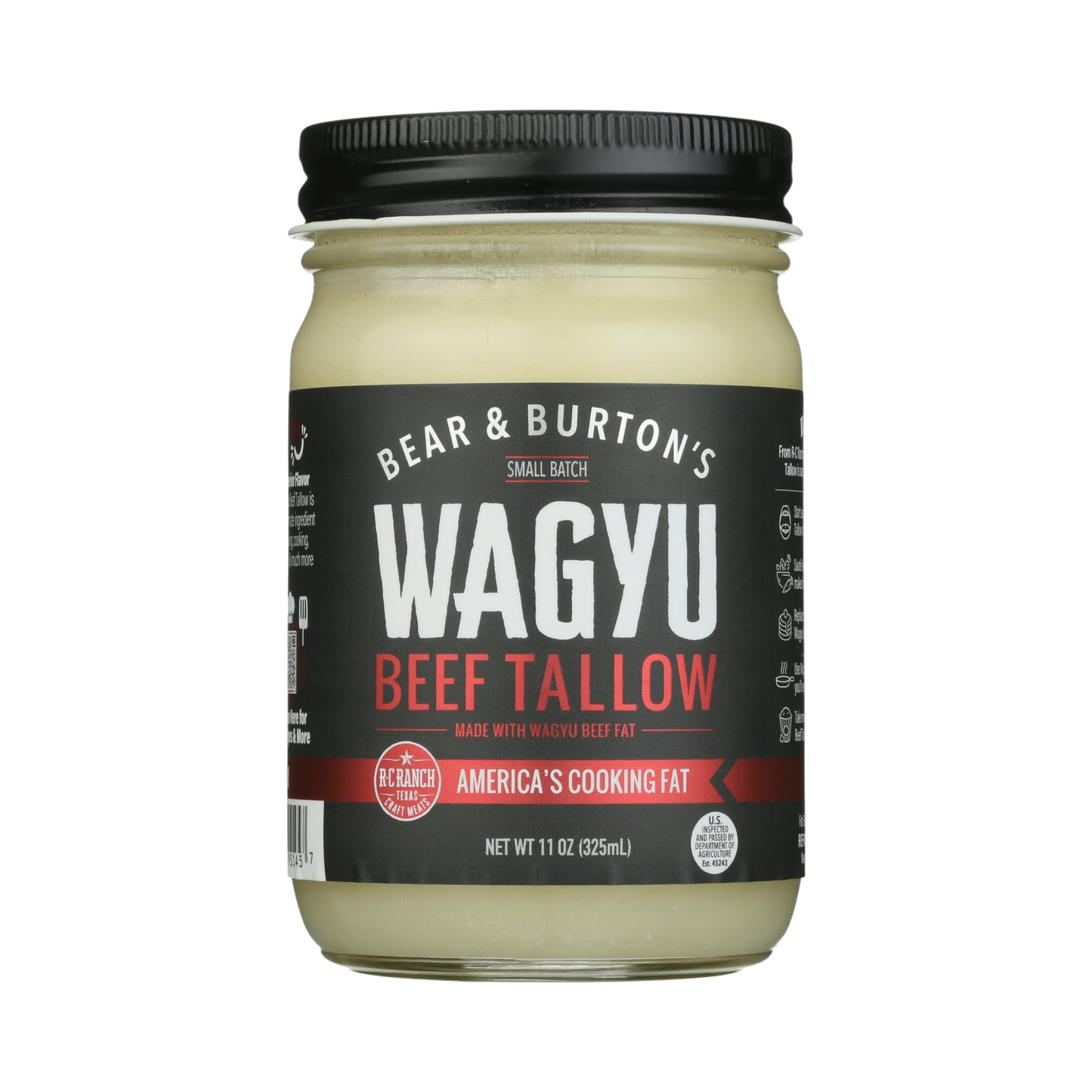 Bear & Burton's X RC Ranch Wagyu Beef Tallow
