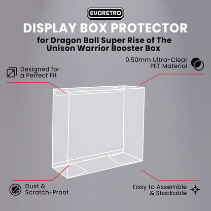 Dragon Ball Super Rise of The Unison Warrior Booster Box - EVORETRO PET Protector 0.50MM - Pack of 1