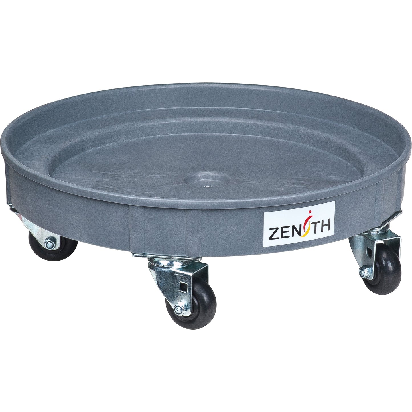 Leak Containment Drum Dolly, 24.25" dia. X 7.625" H, 1.5 US Gal. Spill Cap.