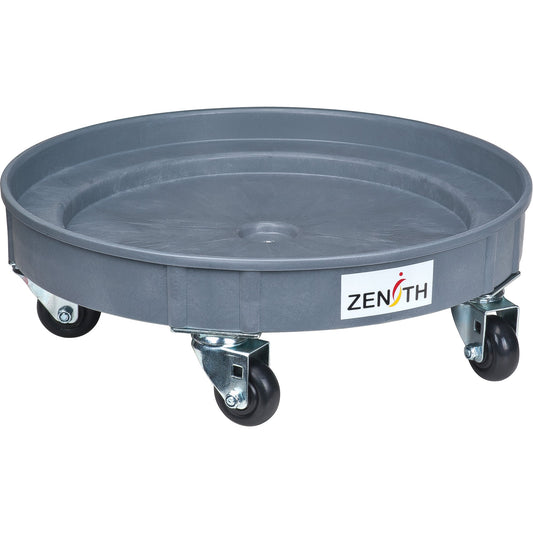 Leak Containment Drum Dolly, 24.25" dia. X 7.625" H, 1.5 US Gal. Spill Cap.